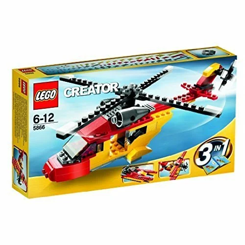 BRIX 0122
Rotor Rescue
Ages: 6-12+
Pieces: 149
Build Time: 20-30 Mins+