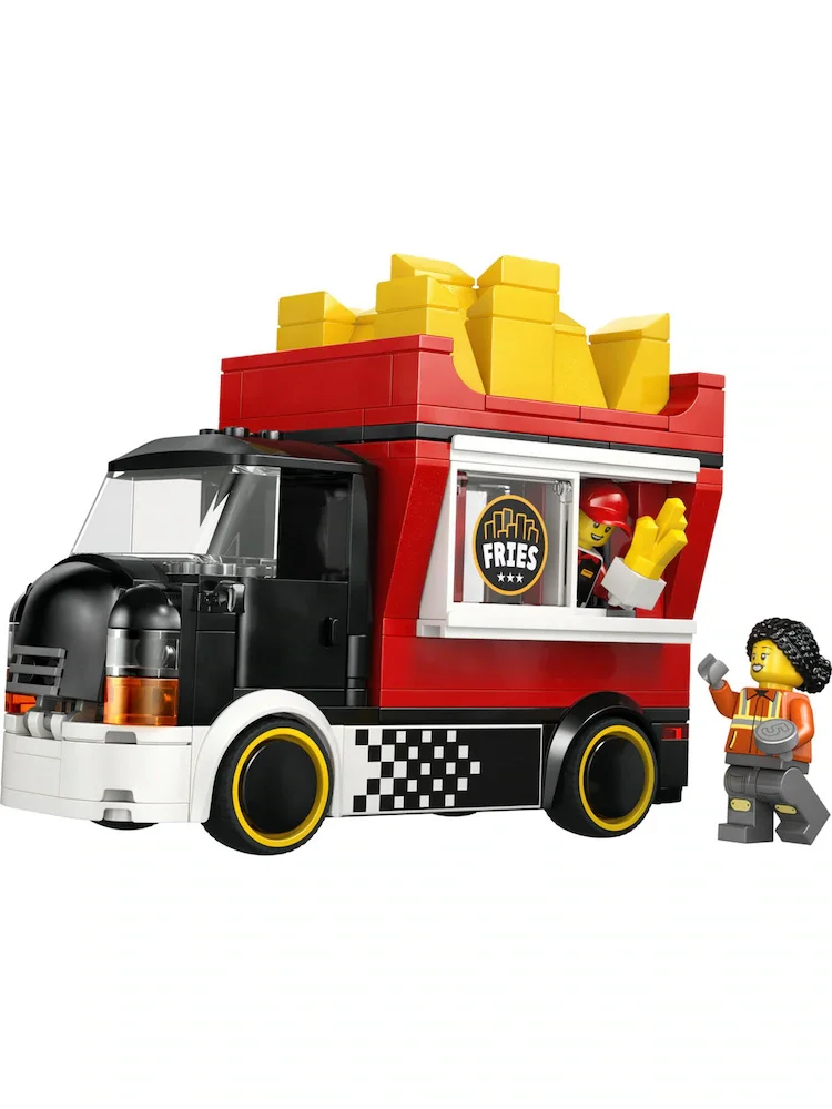 BRIX 0025 
Fries Truck
Ages: 6+
Pcs: 196
Build: 30-60 Mins 