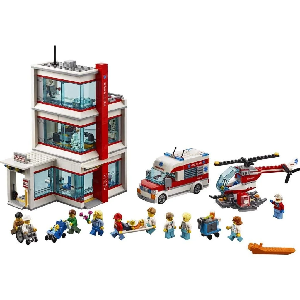 BRIX 0040
City Hospital
Ages: 6+
Pcs: 861
Build: 3 Hrs+