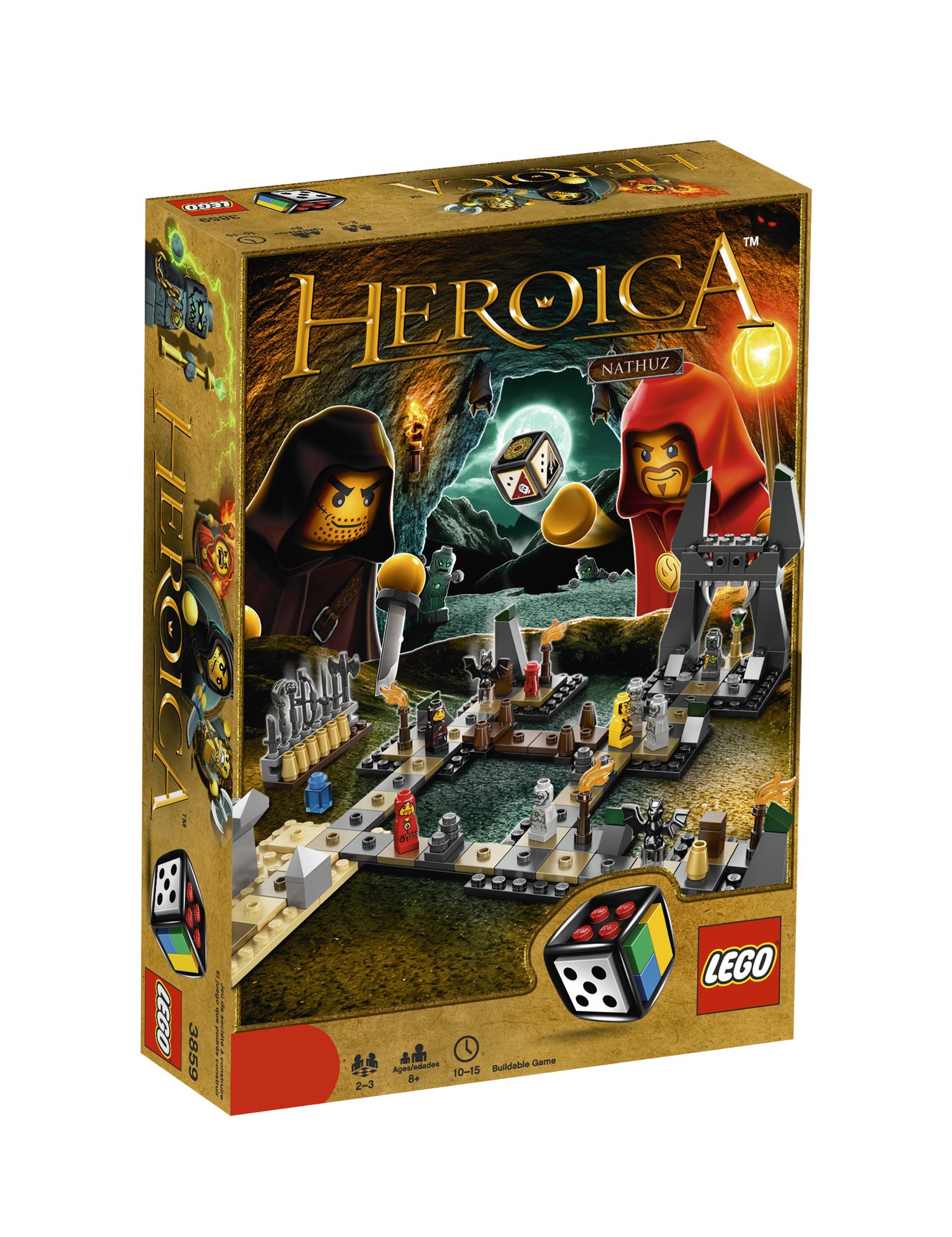 BRIX 0101
3858 - 'HEROICA' CAVERNS OF NATHUZ
2-4 Players
Ages 9+
Game Time: 20-30 Mins