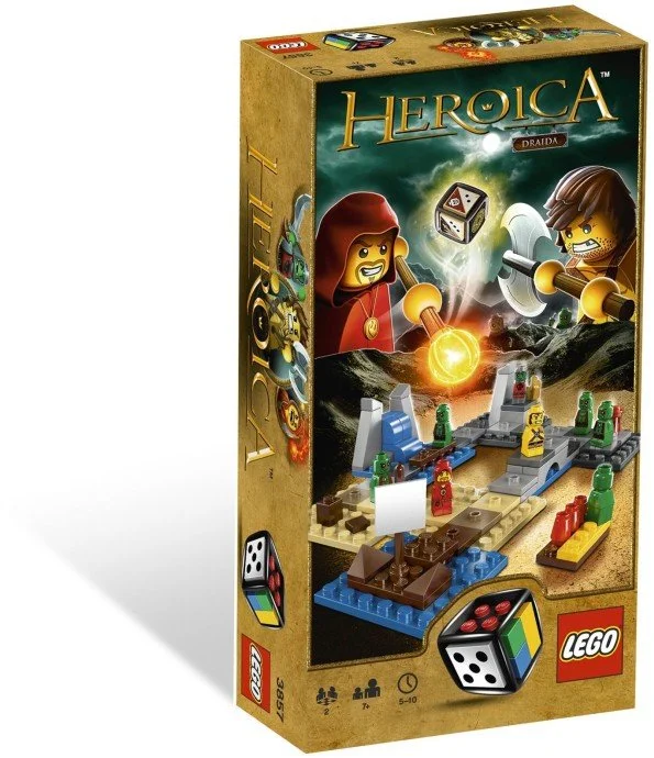 BRIX 0102
3857 - 'HEROICA' DRAIDA BAY
2 Players
Ages 7+
Game Time: 5-10 Mins