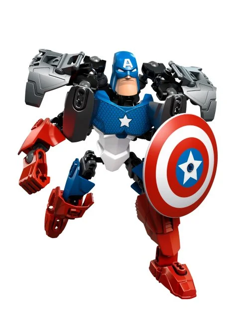 BRIX 0068
CAPTAIN AMERICA - Buildable Figure
Ages: 6+
Pieces: 44
Build Time: 20 Mins+