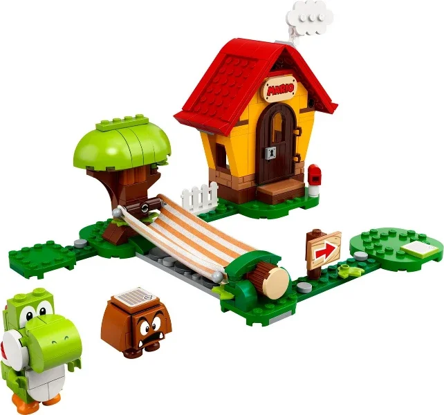 BRIX 0053
Super Mario - Expansion Set
'Mario's House & Yoshi'
* Only Compatible with Starter Course
Ages: 6+
Pieces: 205
Build Time: 20-30 Mins
