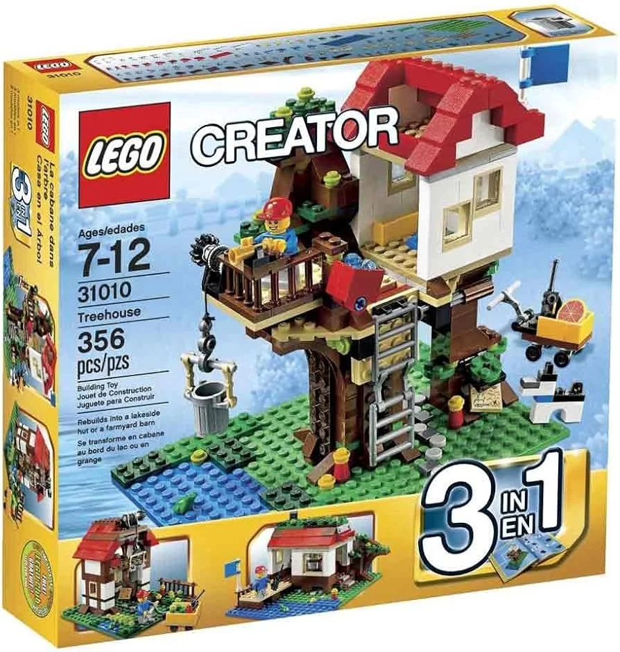 BRIX 0132
Treehouse
Ages: 7-12+
Pieces: 356
Build Time: 60-120 Mins+
