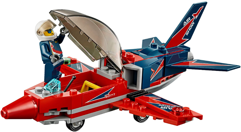 BRIX 0012 
Air Show Jet
Ages: 6+
Pcs: 87 
Build: 30 - 60 Mins