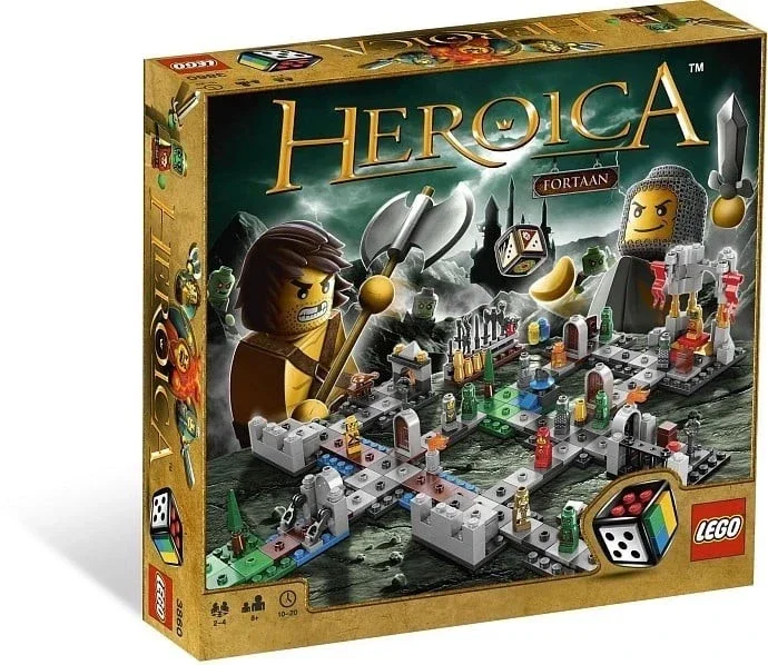 BRIX 0099
3860 - 'HEROICA' FORTAAN
2-4 Players
Ages 5+
Game Time: 10-20 Mins +