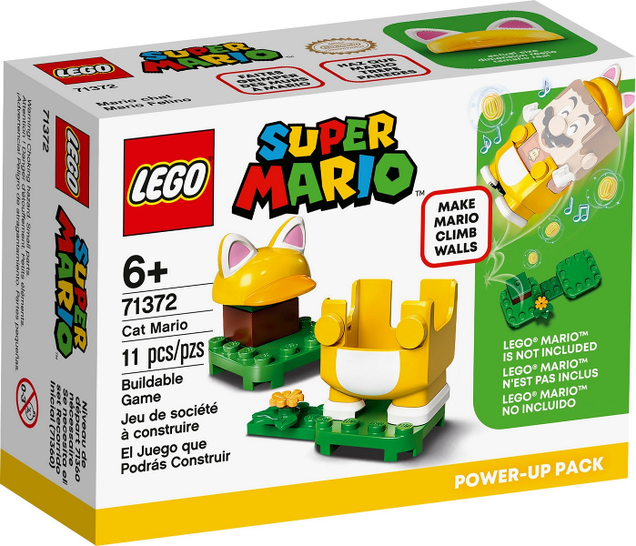 BRIX 0058
SuperMario - Expansion Set
Cat Mario - Power UP Pack
* Only Compatible with Starter Course
Ages: 6+
Pieces: 11
Build Time: 10 Mins