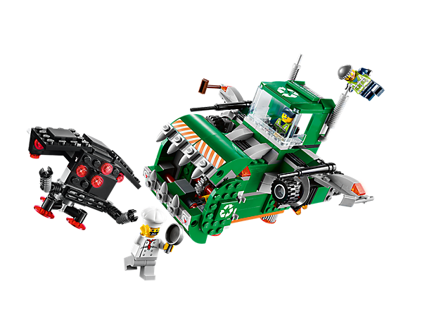 BRIX 0034
LEGO Movie - Trash Chomper
Ages: 8+
Pcs: 389
Build: 120+ Mins