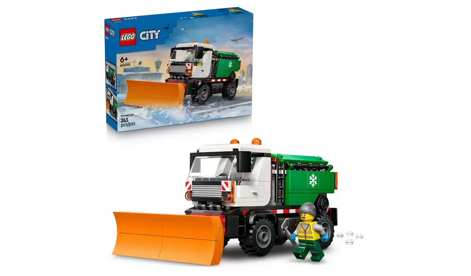 BRIX 0004 
Snow Plow
Ages: 6+
Pcs: 263 
Build: 1 Hr