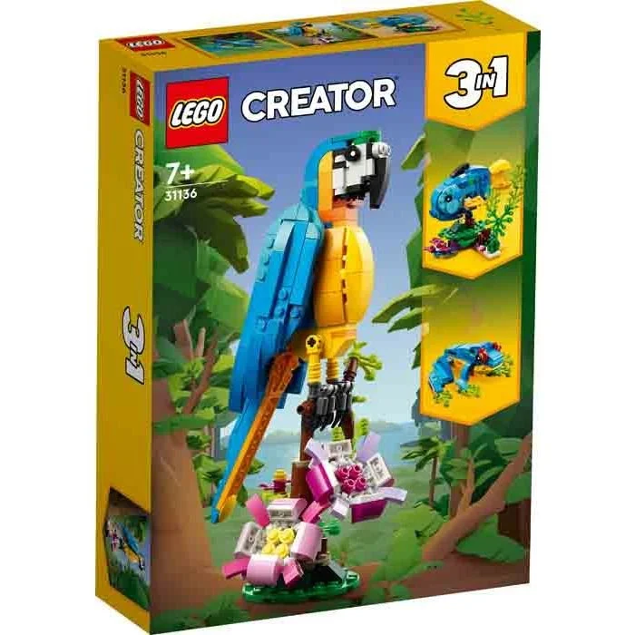 BRIX 0125
Exotic Parrot
Ages: 7+
Pieces: 253
Build Time: 60 Mins+
