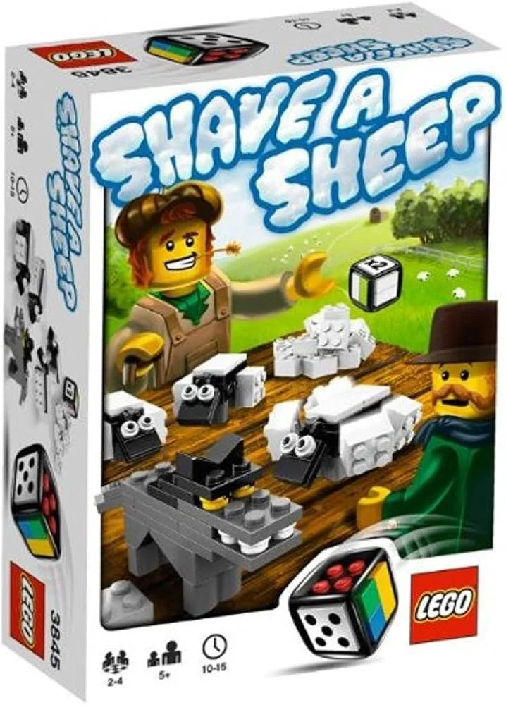 BRIX 0089
3845 - Shave a Sheep
2-4 Players
Ages 5+
Game Time: 10-20 Mins