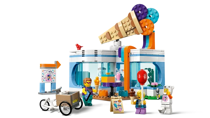 BRIX 0033
City Ice-cream Shop
Ages: 6+
Pcs: 296
Build: 60+ Mins