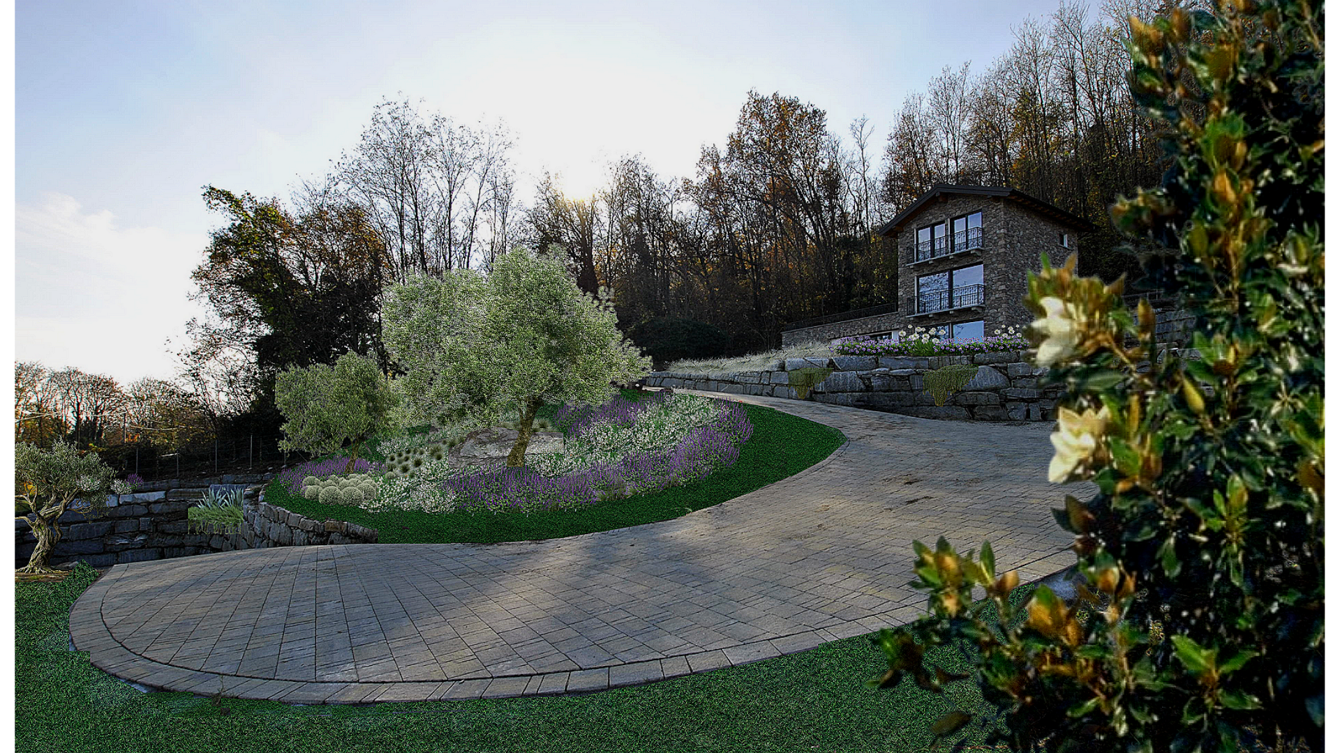 PETALI E ULIVI, BELGIRATE, ITALY