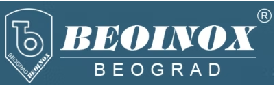 BeoInox Beograd logo with text and shield emblem