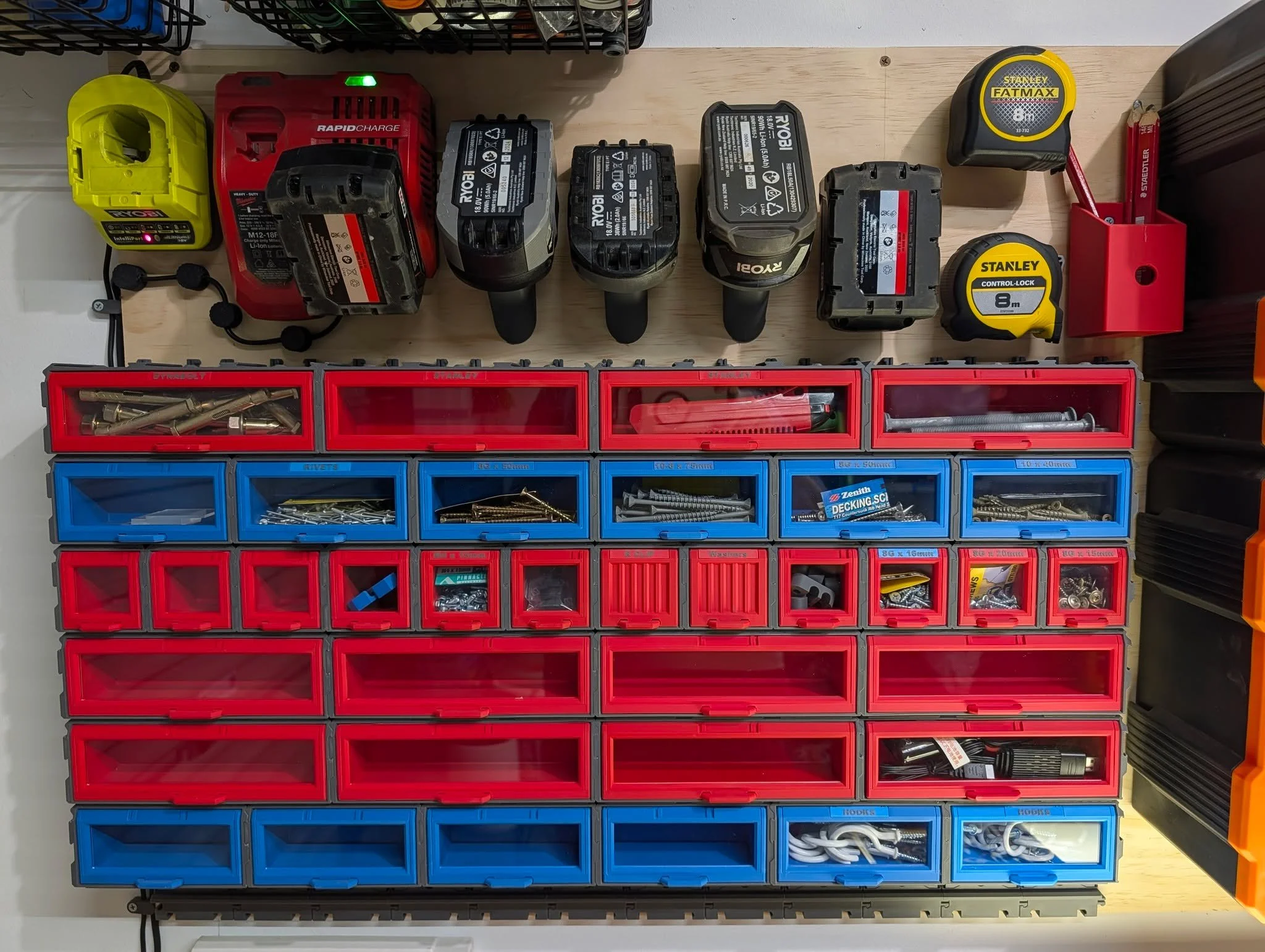 Level up your workspace! 🛠️

We&rsquo;ve been busy printing some practical upgrades to get the garage and workshop organized.

When you have specific tools or gear, standard shelving just doesn't cut it. That's where custom 3D printing shines&mdash;