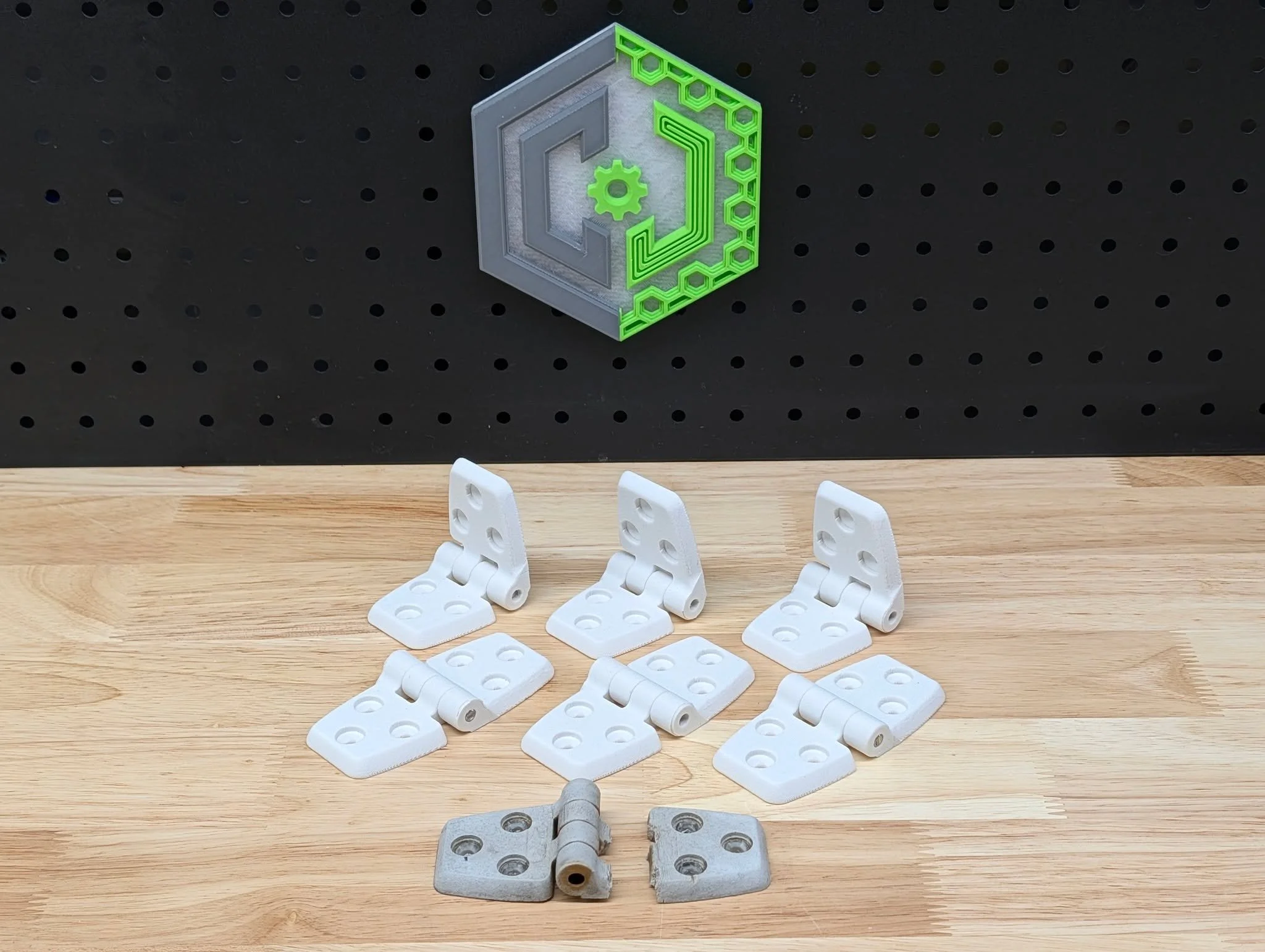 Don't let a busted part sink your weekend on the water! 🚤⚓

We just reverse-engineered these boat hinges directly from the broken original. To make sure they can take an absolute beating out on the harsh seas, we printed them in super high-quality A