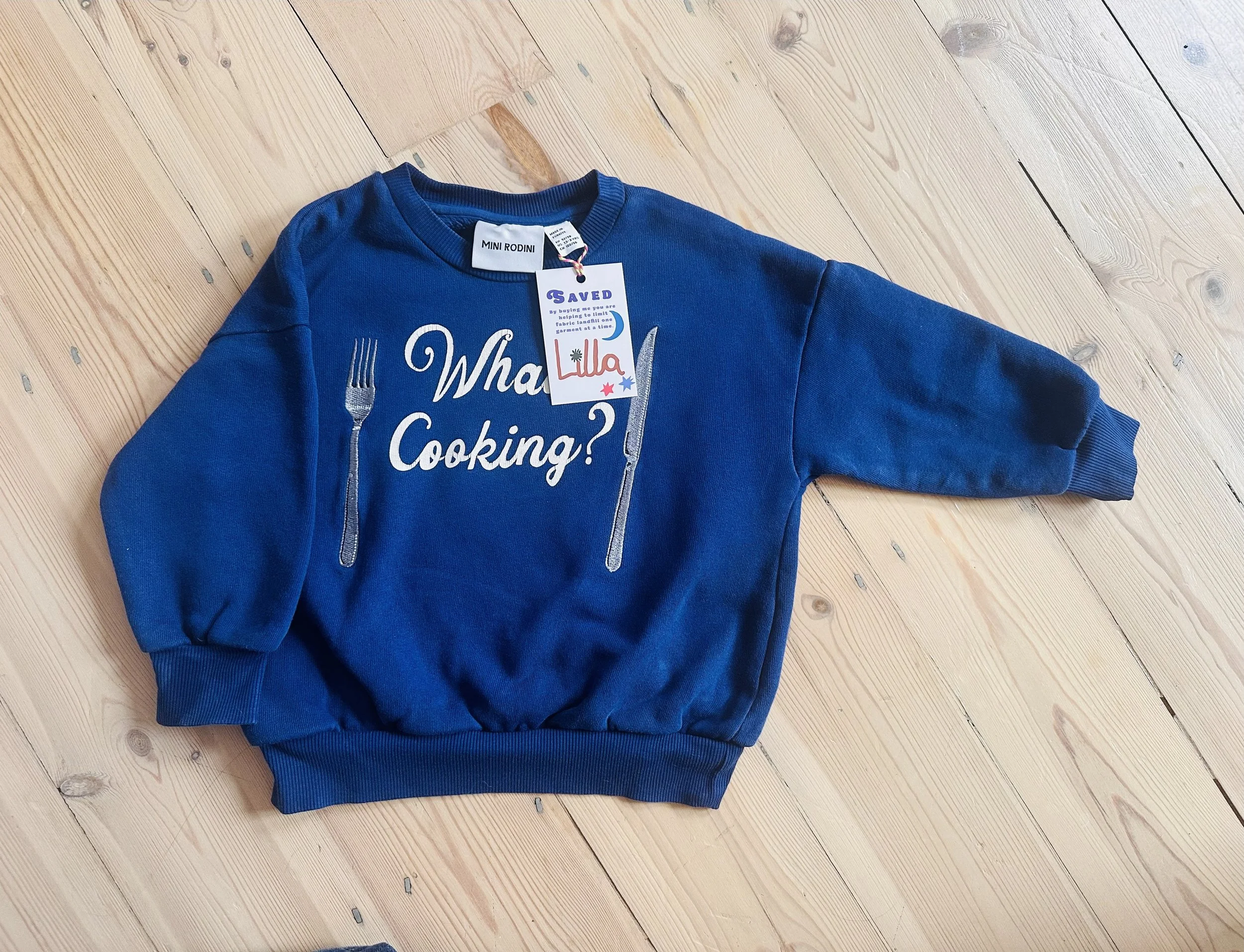 Mini Rodini What's cooking? Sweatshirt 18 months - 3 years