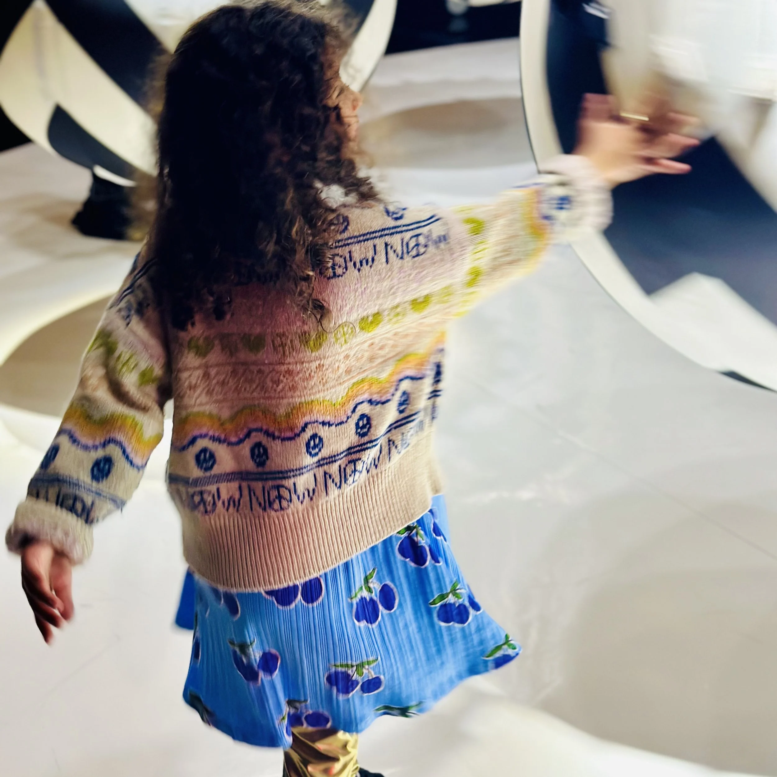 Mini Rodini Purple Berry Dress 5-7 years