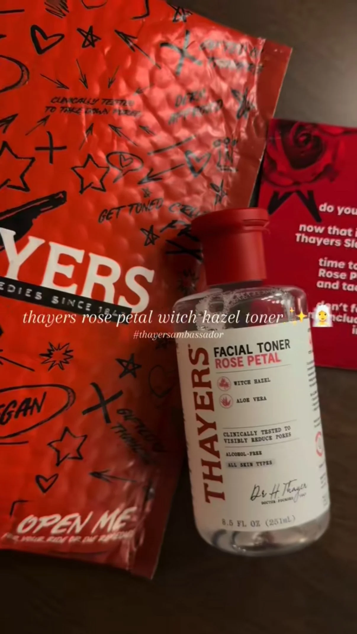 Thayers Rose Petal Witch Hazel Toner