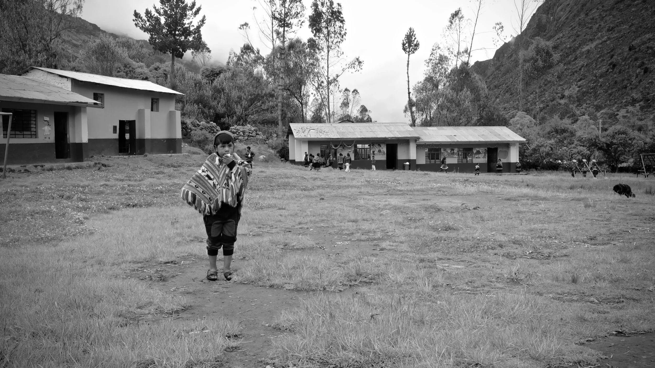 Our team met six-year-old Kevin at the local primary school, only to see him again at his home later in the afternoon.