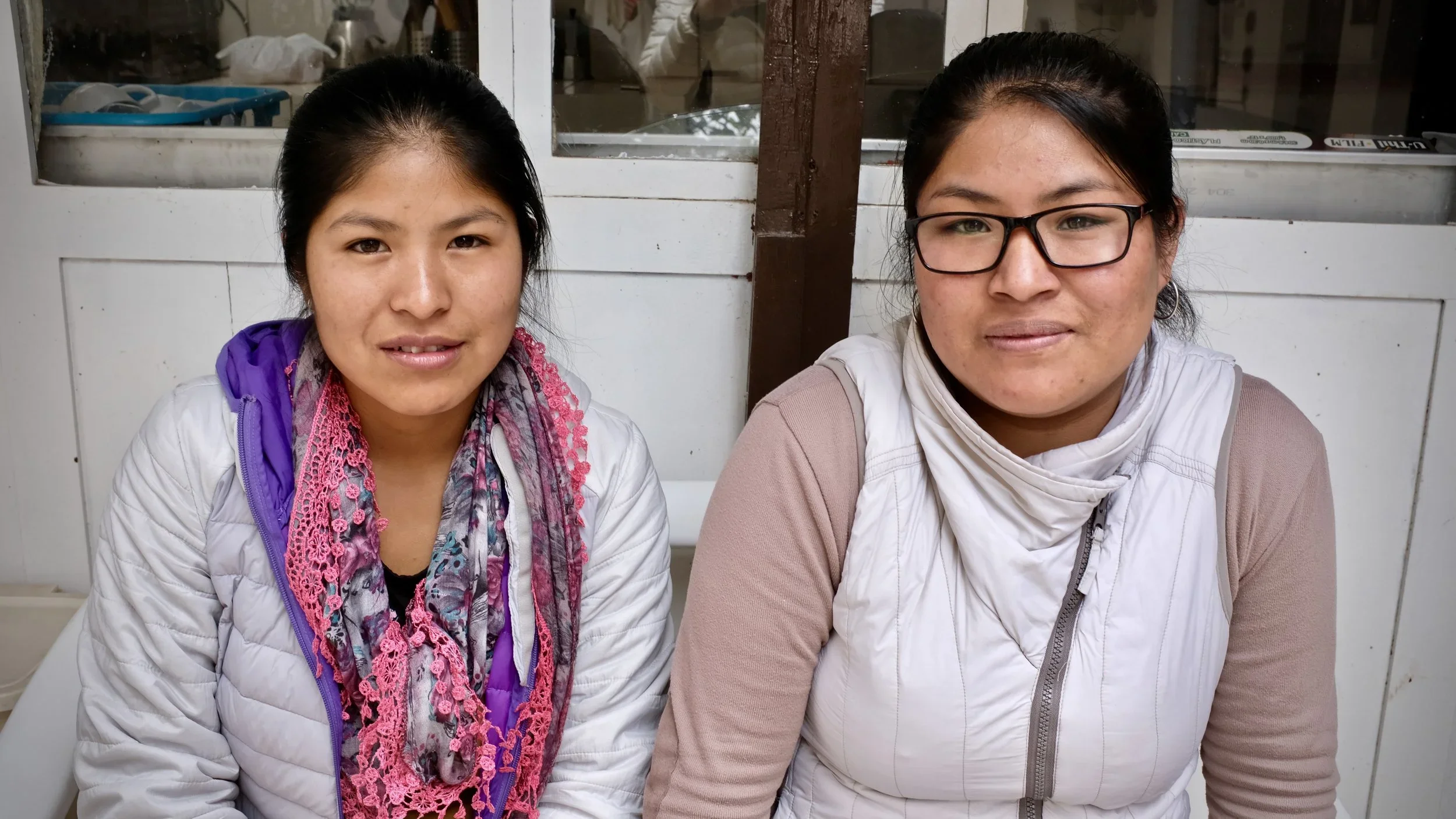 Soledad and B'Linda are two of eight siblings--they have three brothers and three sisters.