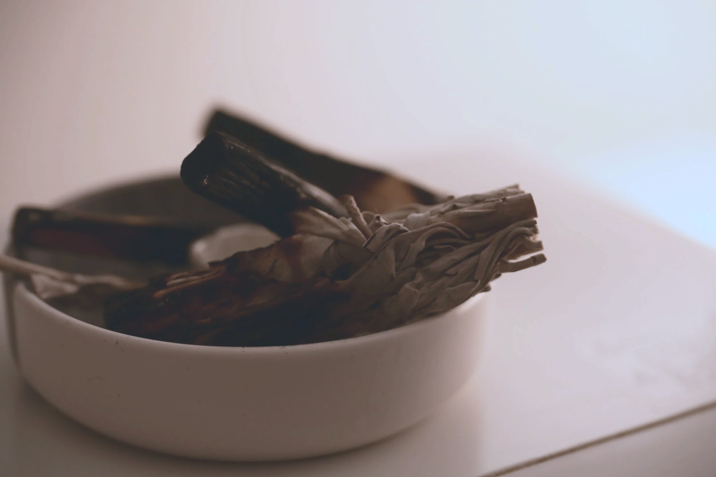sage and palo santo for relaxation