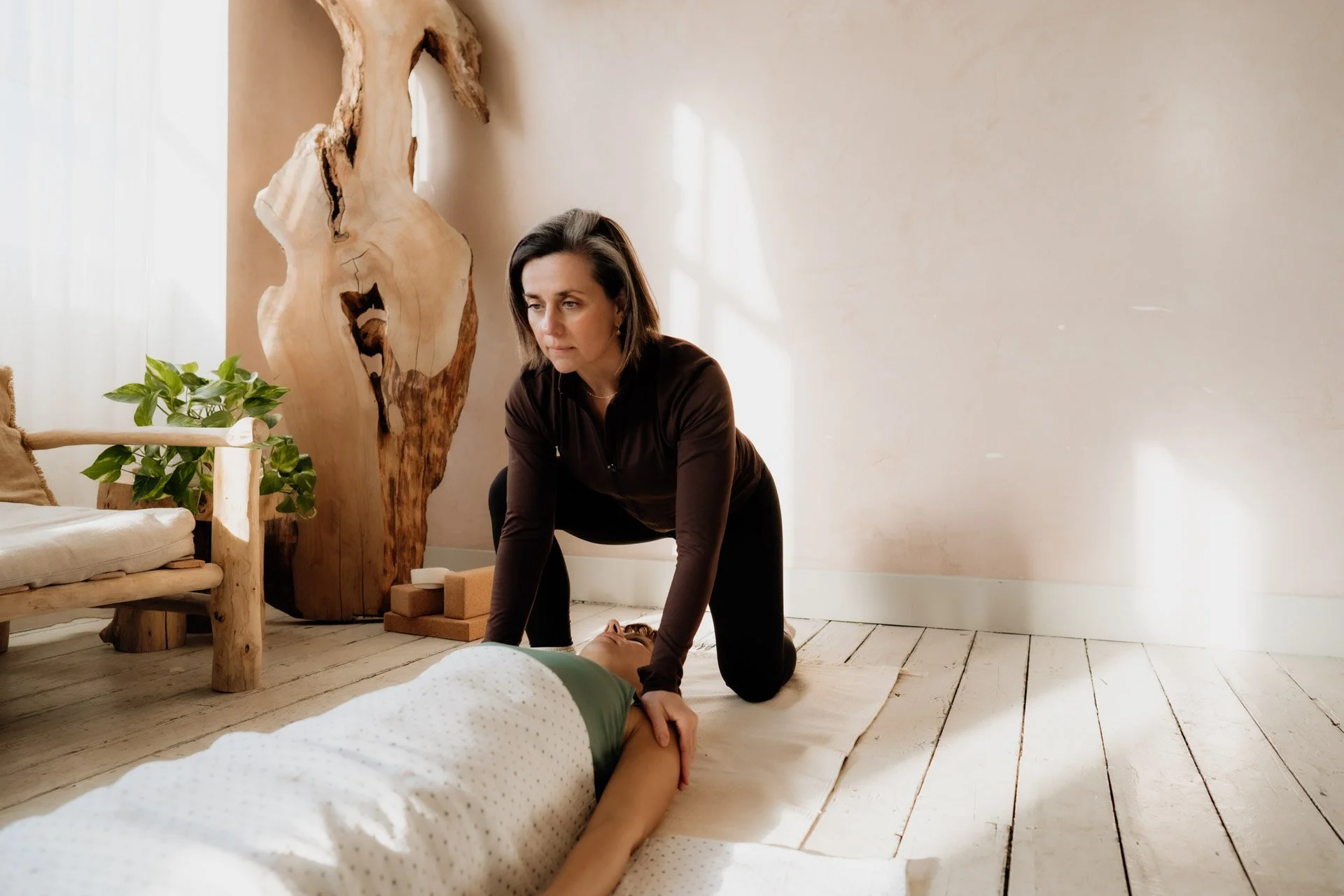 Click to learn more about private yoga sessions