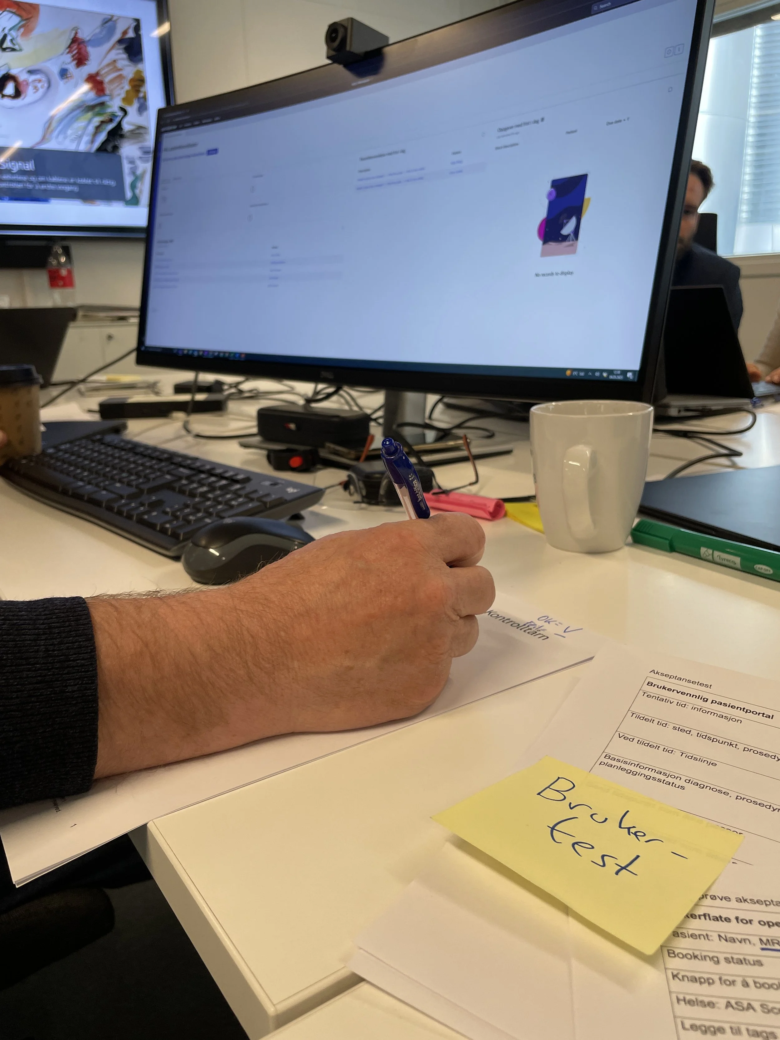 Neste fase: Bli med på testing!