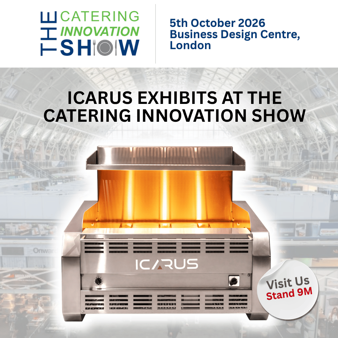Icarus Exhibits At Catering Innovation Show, London.