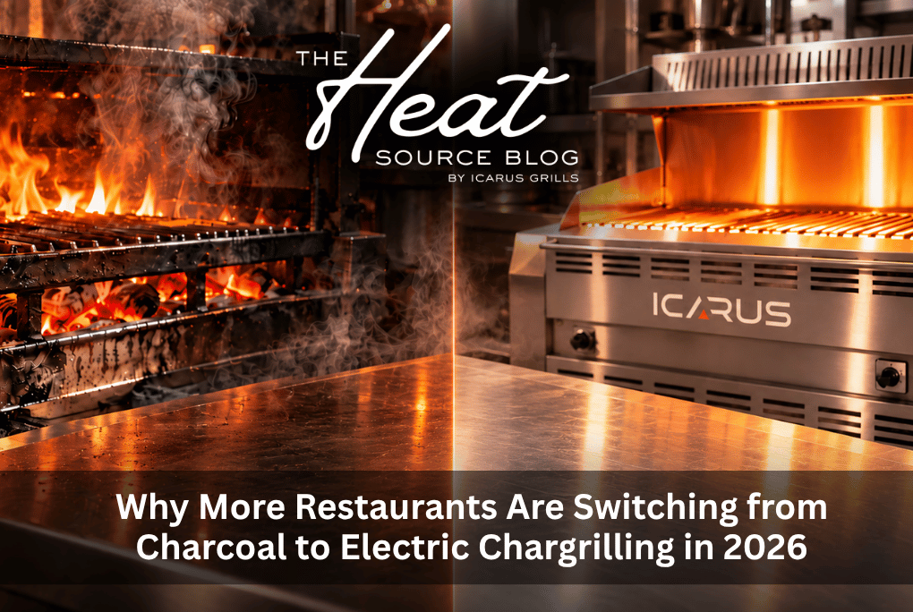 Why More Restaurants Are Switching from Charcoal to Electric Chargrilling in 2026