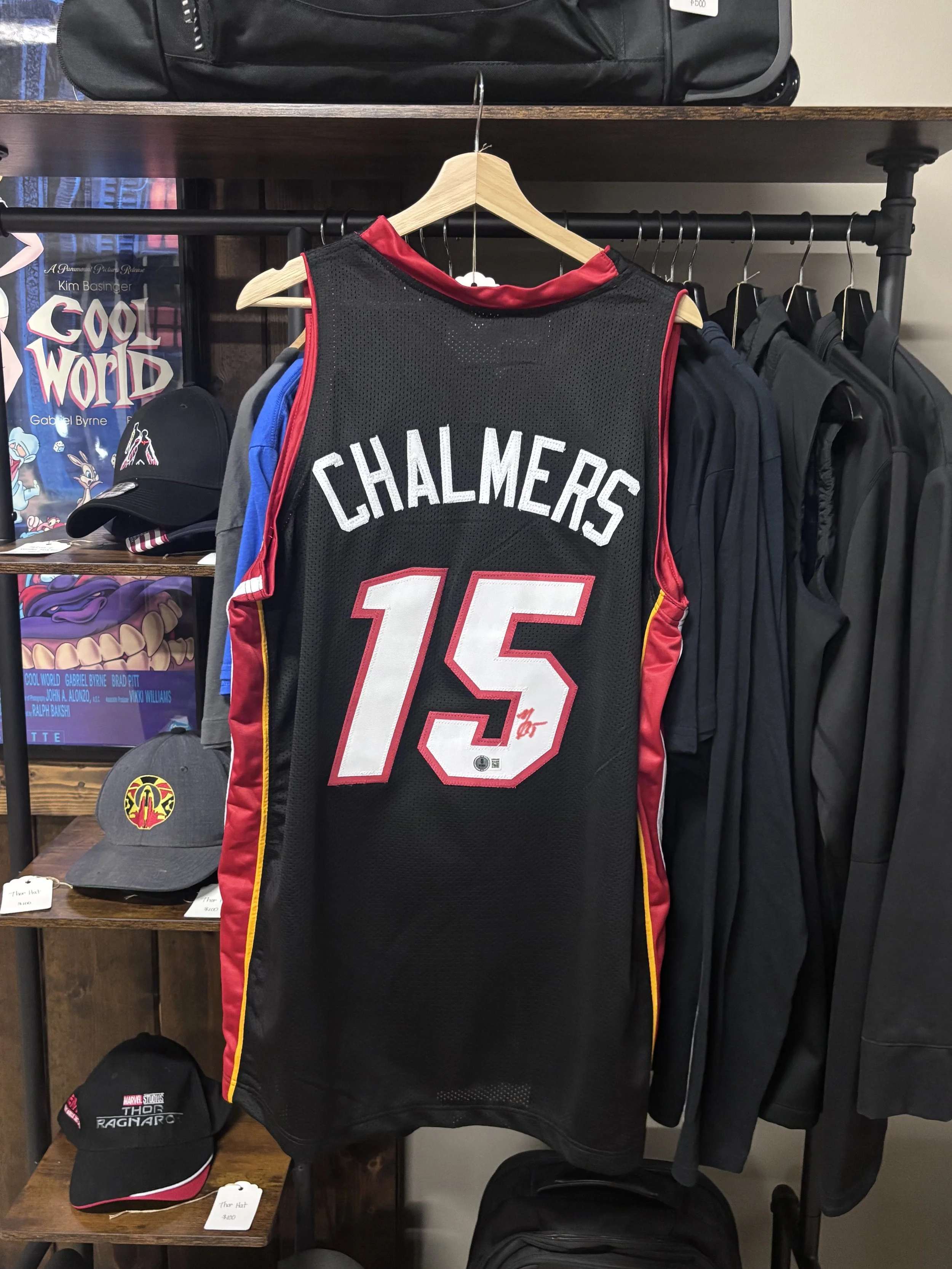 Mario Chalmers Miami Heat Jersey Signed (Beckett Cert)