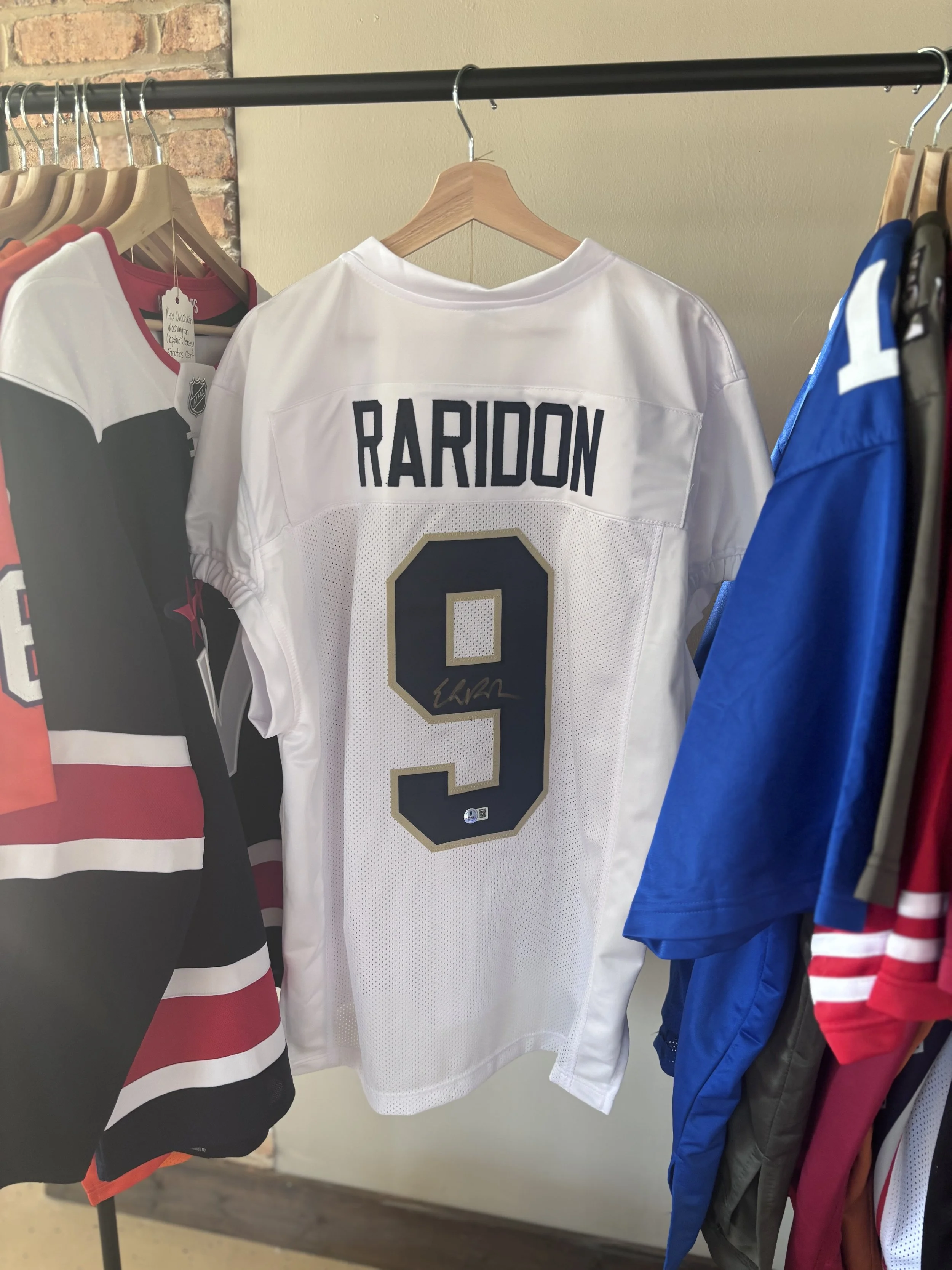 Eli Raridon Signed Norte Dame Jersey with Beckett COA