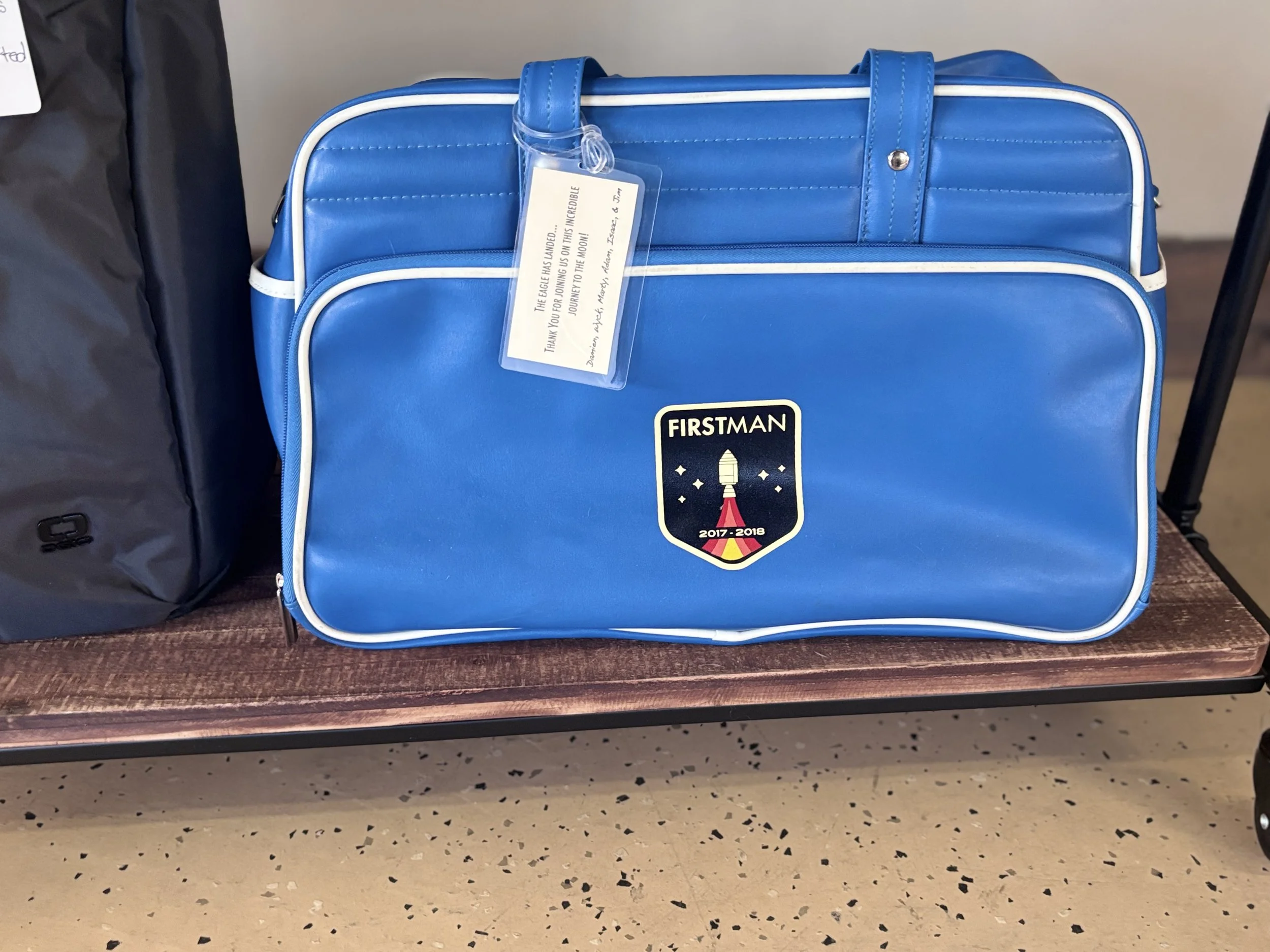 First Man Movie Crew Duffle Bag