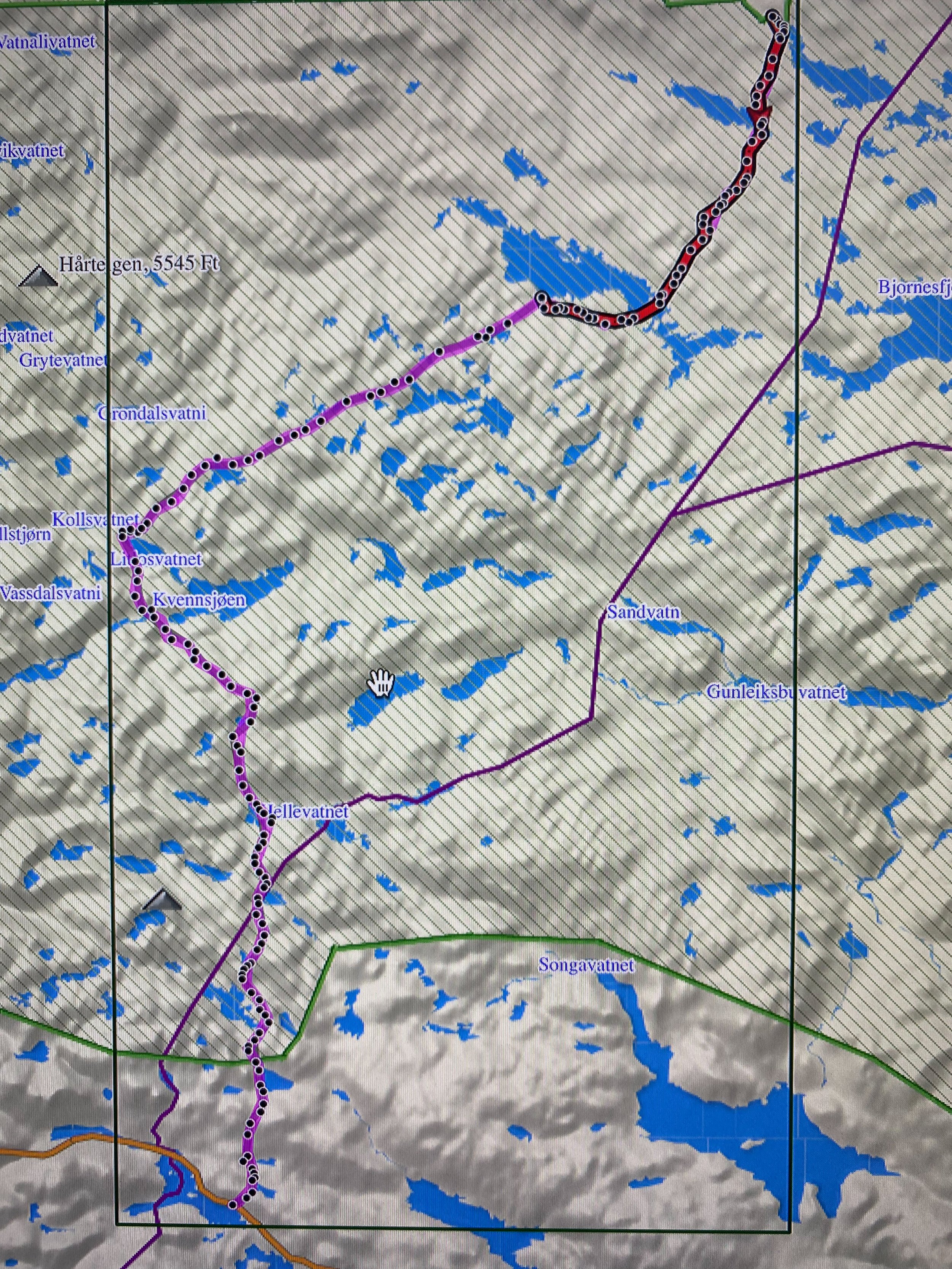 1/5 — Hardangervidda på langs 2021