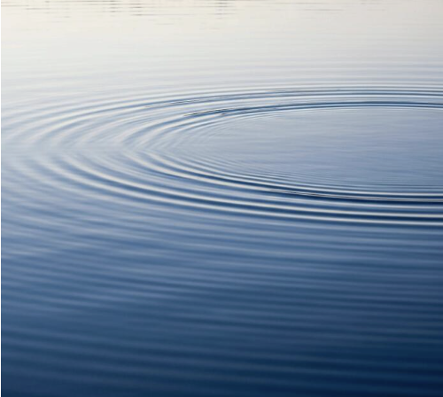 Close-up of water with gentle ripples on the surface