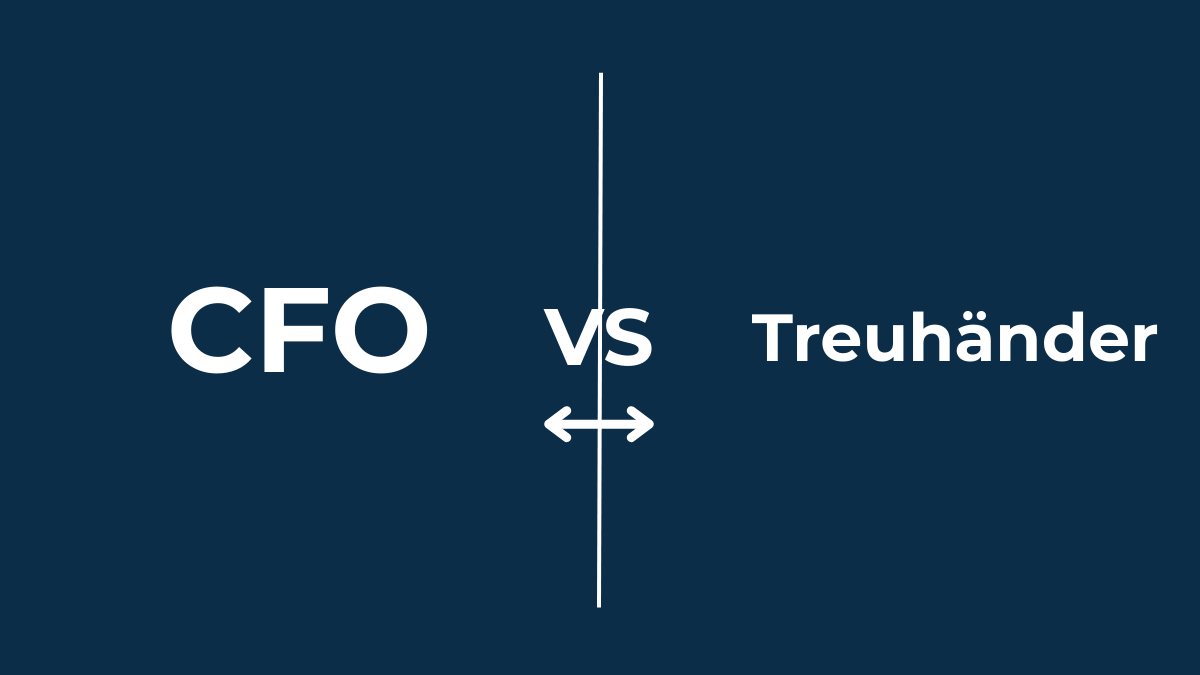 CFO vs Treuhänder: wer macht eigentlich was?