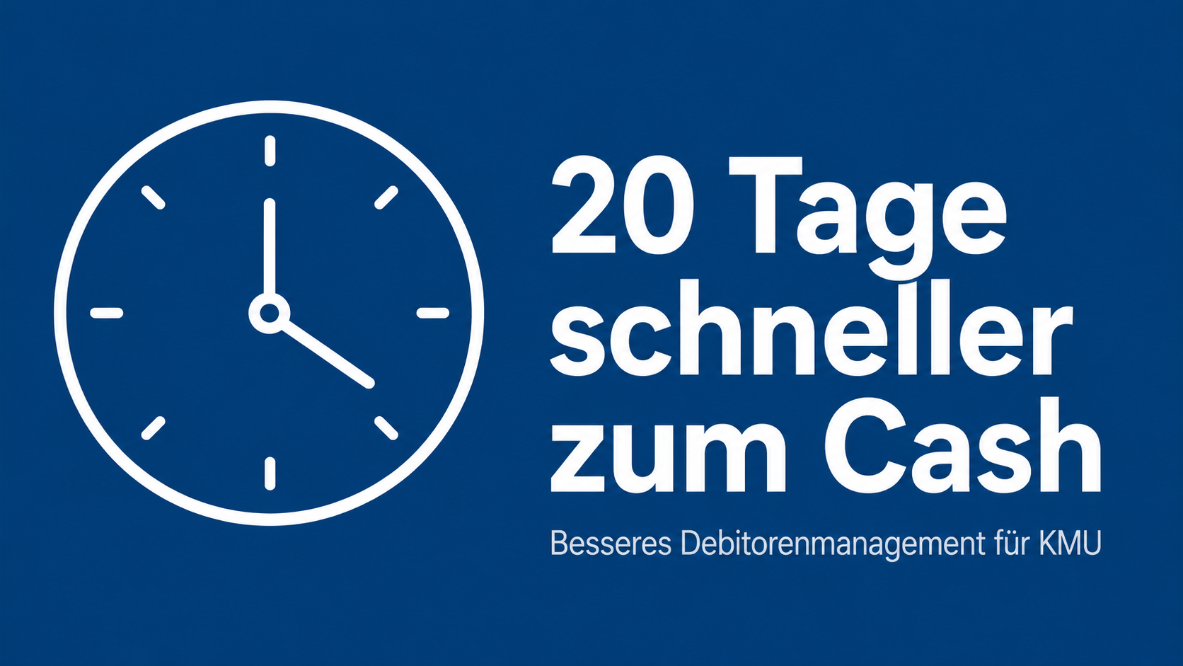 Debitorenmanagement – So verkürzt du deine Zahlungsziele um 20 Tage