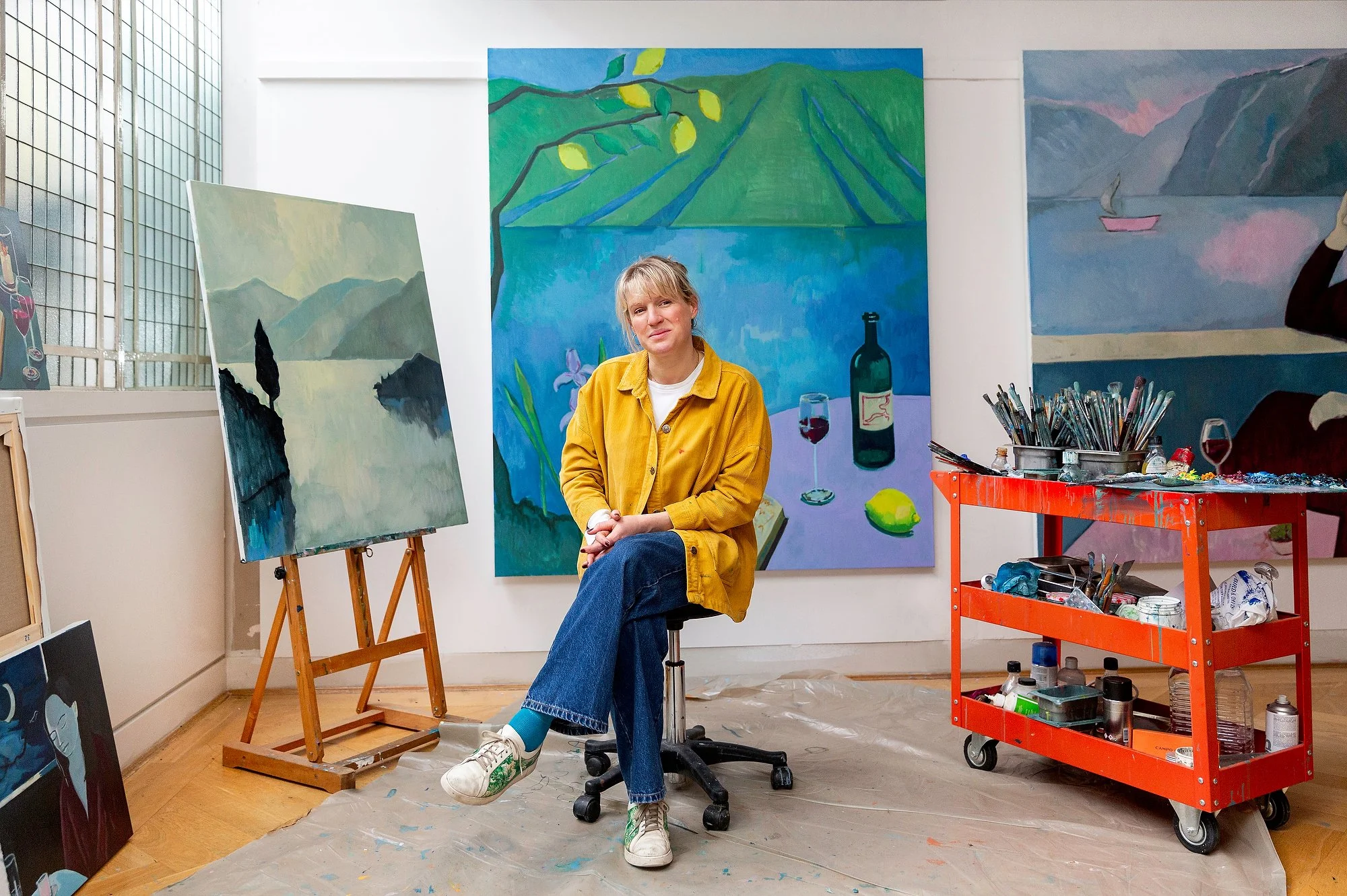 Art and Artist photography by London Photographer. Detailed, reportage, Portrait Photography. Artist Portrait. Art in situ, gallery Photographer. Editorial. Website, Storytelling, social media, content, PR, Press, Marketing, Painting, sculptures, fin