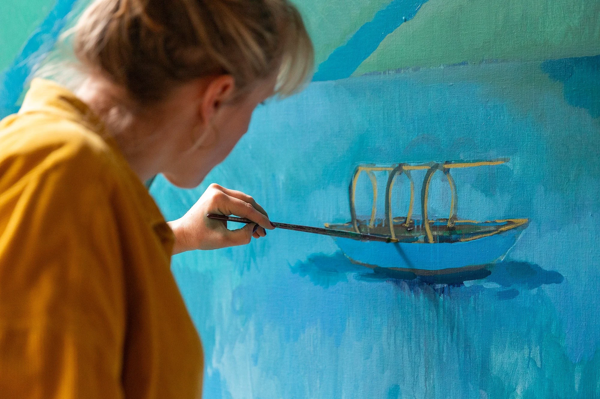 Art and Artist photography by London Photographer. Detailed, reportage, Portrait Photography. Artist Portrait. Art in situ, gallery Photographer. Editorial. Website, Storytelling, social media, content, PR, Press, Marketing, Painting, sculptures, fin