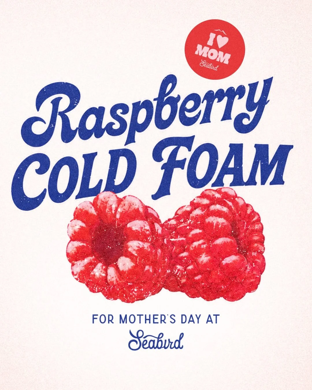 Skip the flowers. Buy mom a coffee instead! Out raspberry cold foam is sweeter anyways 🩷