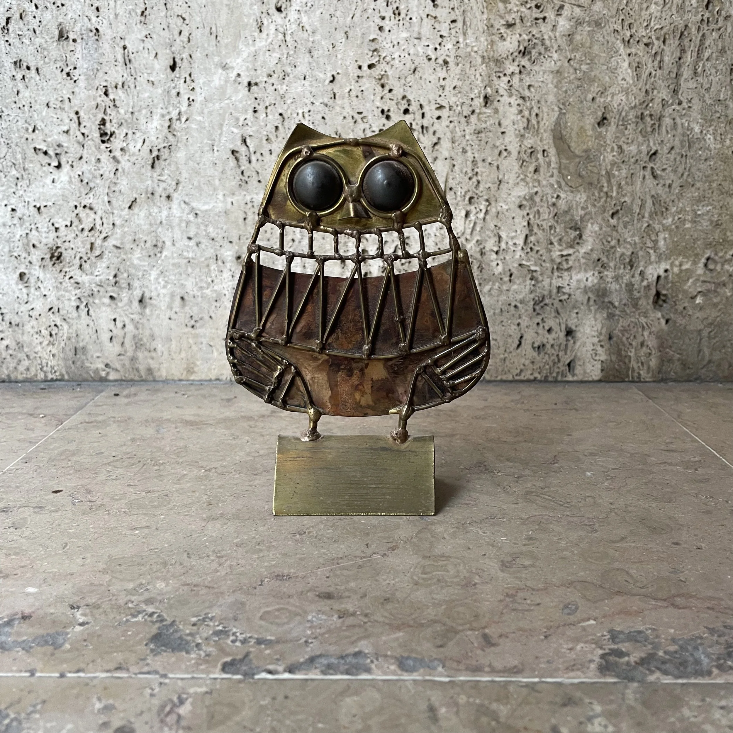 Chouette sculpture par Jarc