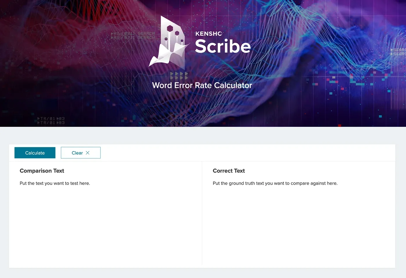 Kensho launches Word Error Rate Calculator