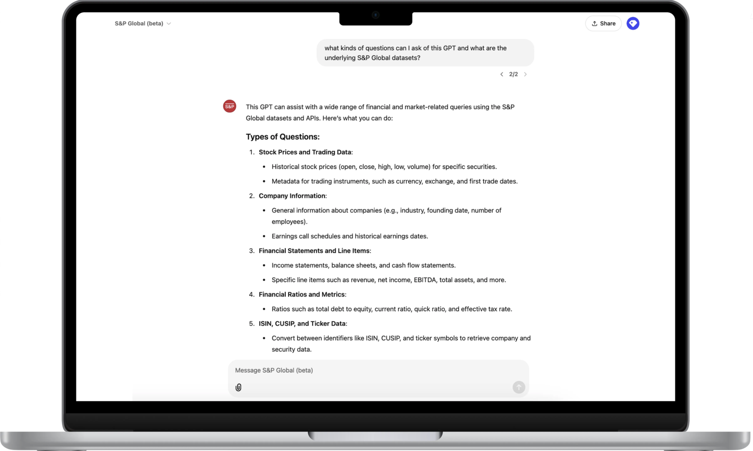 S&amp;P Global launches Kensho LLM-ready API (beta), making its structured data accessible for generative AI