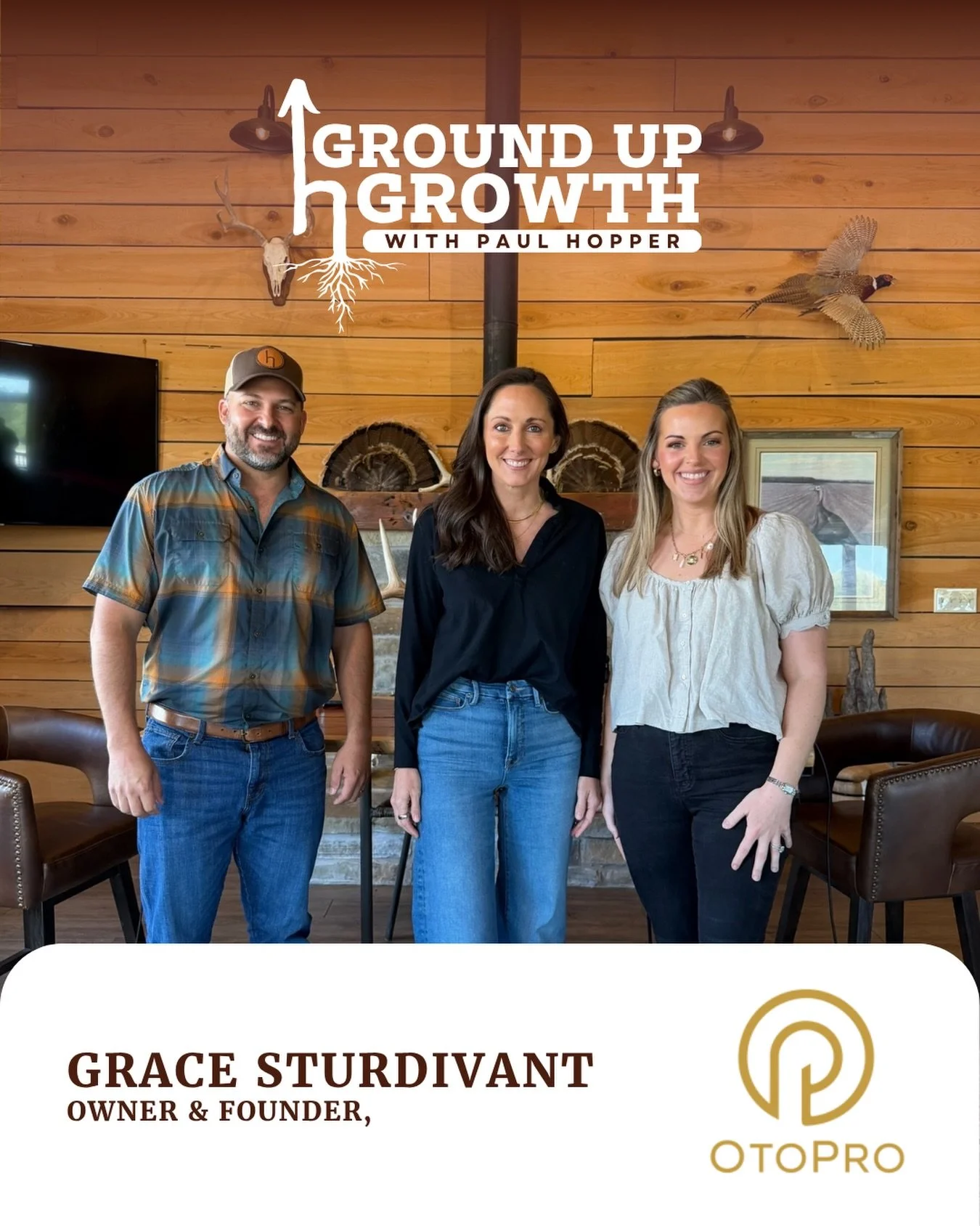 New episode just dropped featuring Owner &amp; Founder or OtoPro Technologies, Grace Sturdivant.

Dr. Grace Sturdivant founded OtoPro Technologies to change the way people think about hearing&mdash;offering custom-fit protection and a concierge appro