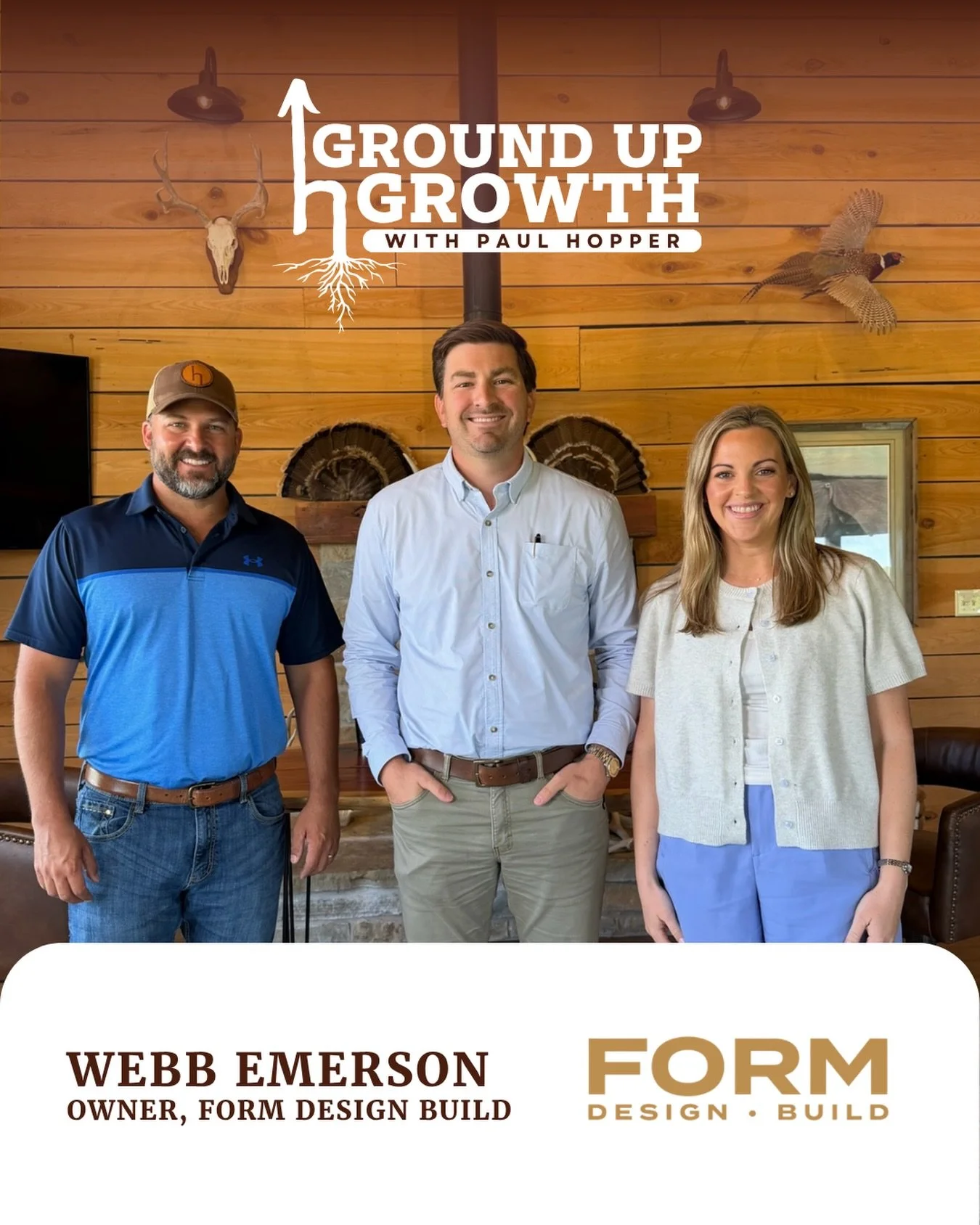 Webb Emerson didn&rsquo;t just start a construction company. He reimagined what one could look like. On this week&rsquo;s episode of Ground Up Growth, we sat down with the owner of Form Design Build to talk about leaving corporate construction, launc