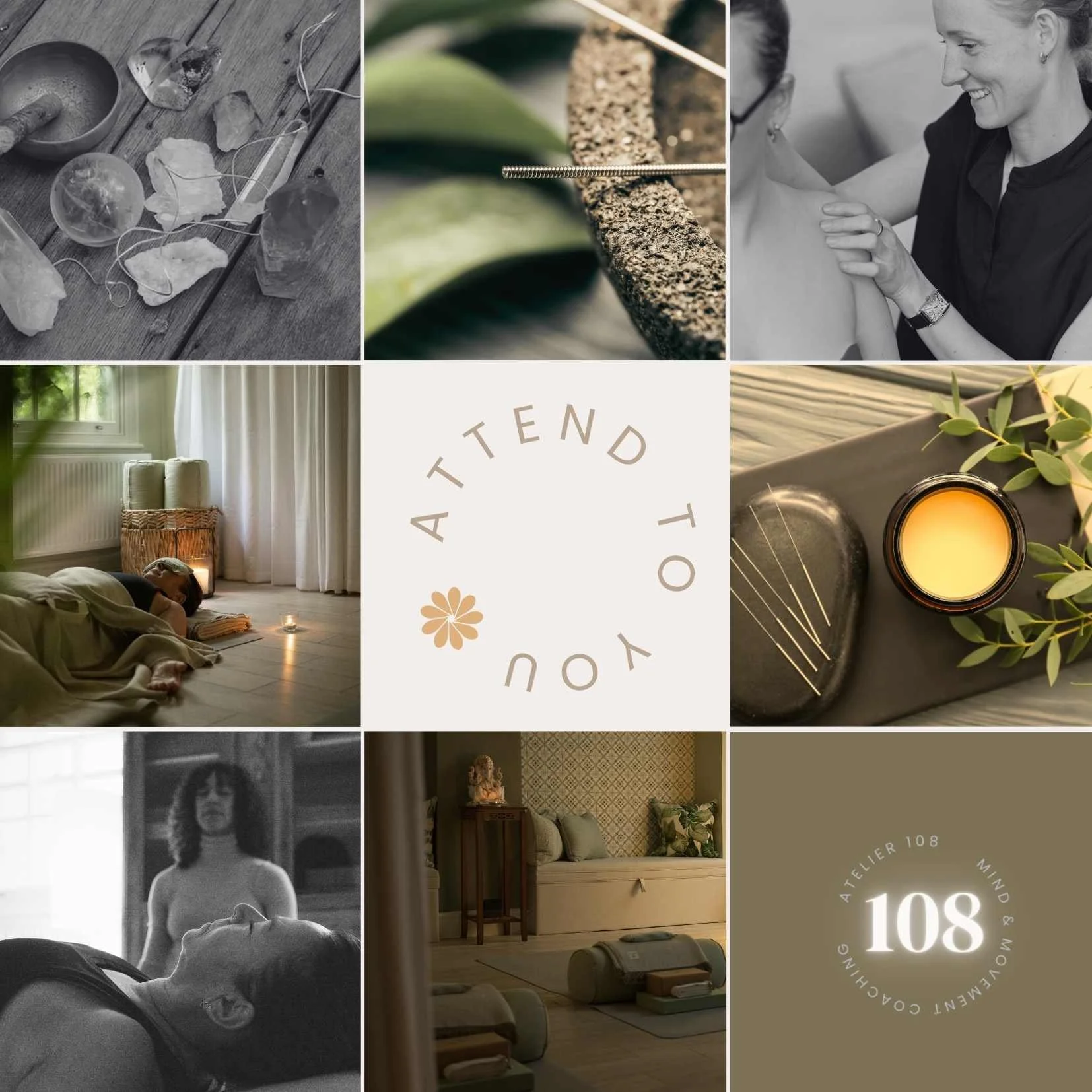 Rest In: Acupuncture &amp; Meditation for Nervous system regulation.