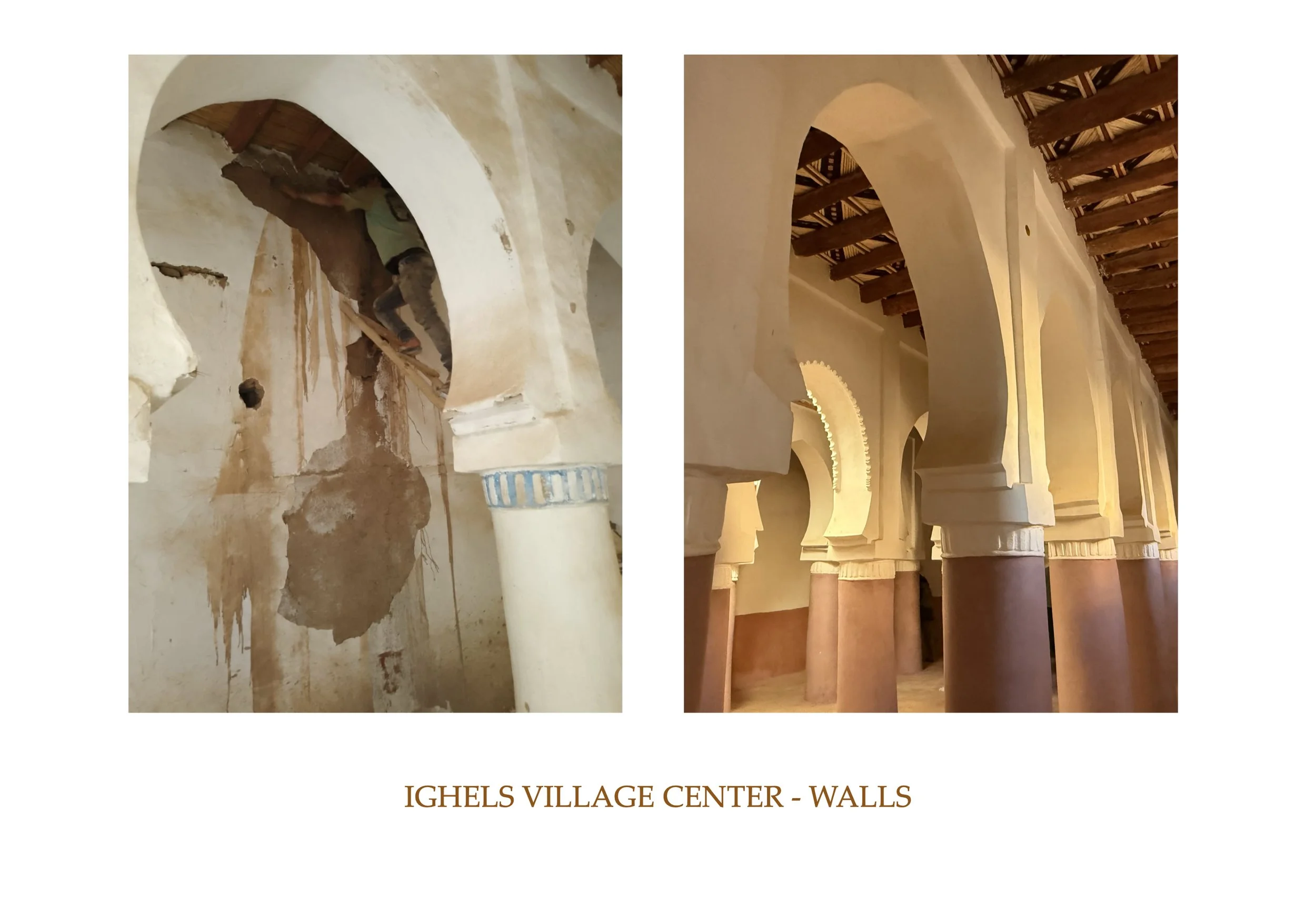 Ighels Village Center - Walls