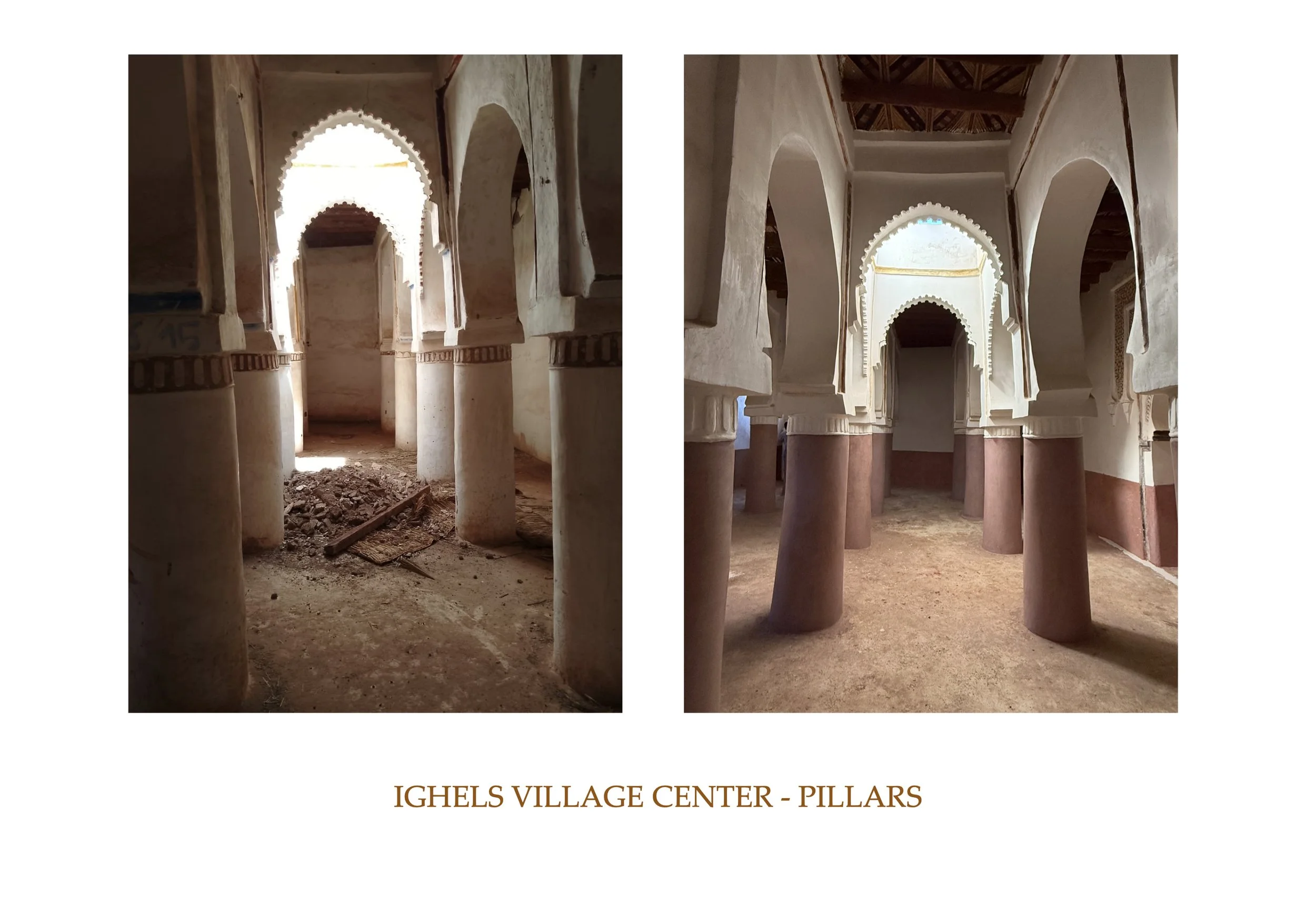 Ighels Village Center - Pillars
