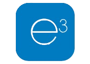 Logo de Microsoft Edge avec un symbole de navigateur stylisé