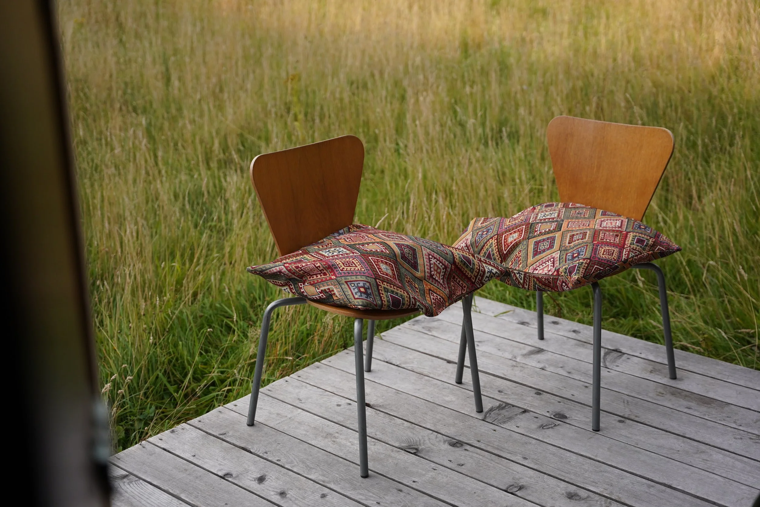 Chairs at Outdoor Gathering Space